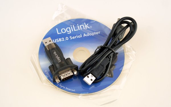 USB-RS232 Adapter zum Programmieren der Ignitech TCIP4