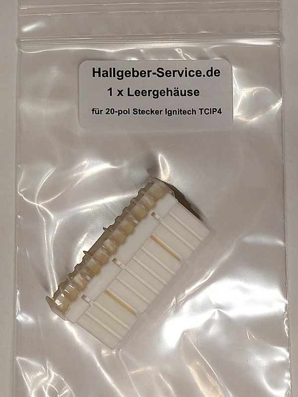 Ignitech TCIP4 Anschluss-Stecker / Gehäuse / Kontakte